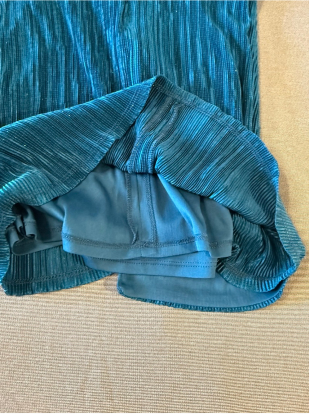 NWTs IRIS & IVY
Kids' Metallic Party Dress size 12 Teal - Picture 3 of 8
